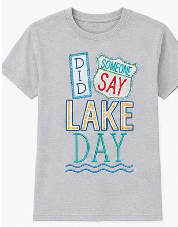 Did I say lake day